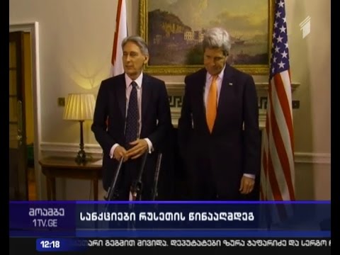 აშშ და ევროკავშირი რუსეთისთვის ახალ სანქციებზე მსჯელობენ