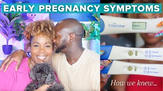 How I Knew I Was Pregnant BEFORE A Positive Pregnancy Test | My Early Pregnancy Symptoms