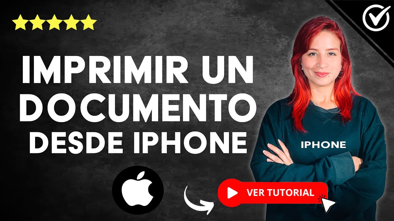 Cómo IMPRIMIR un DOCUMENTO DESDE mi IPHONE a Cualquier Impresora | 📲 Por USB o Inalámbrico 🖨️