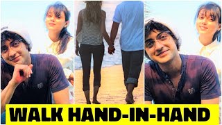 Sumedh & Mallika walking hand-in-hand After 3 Months