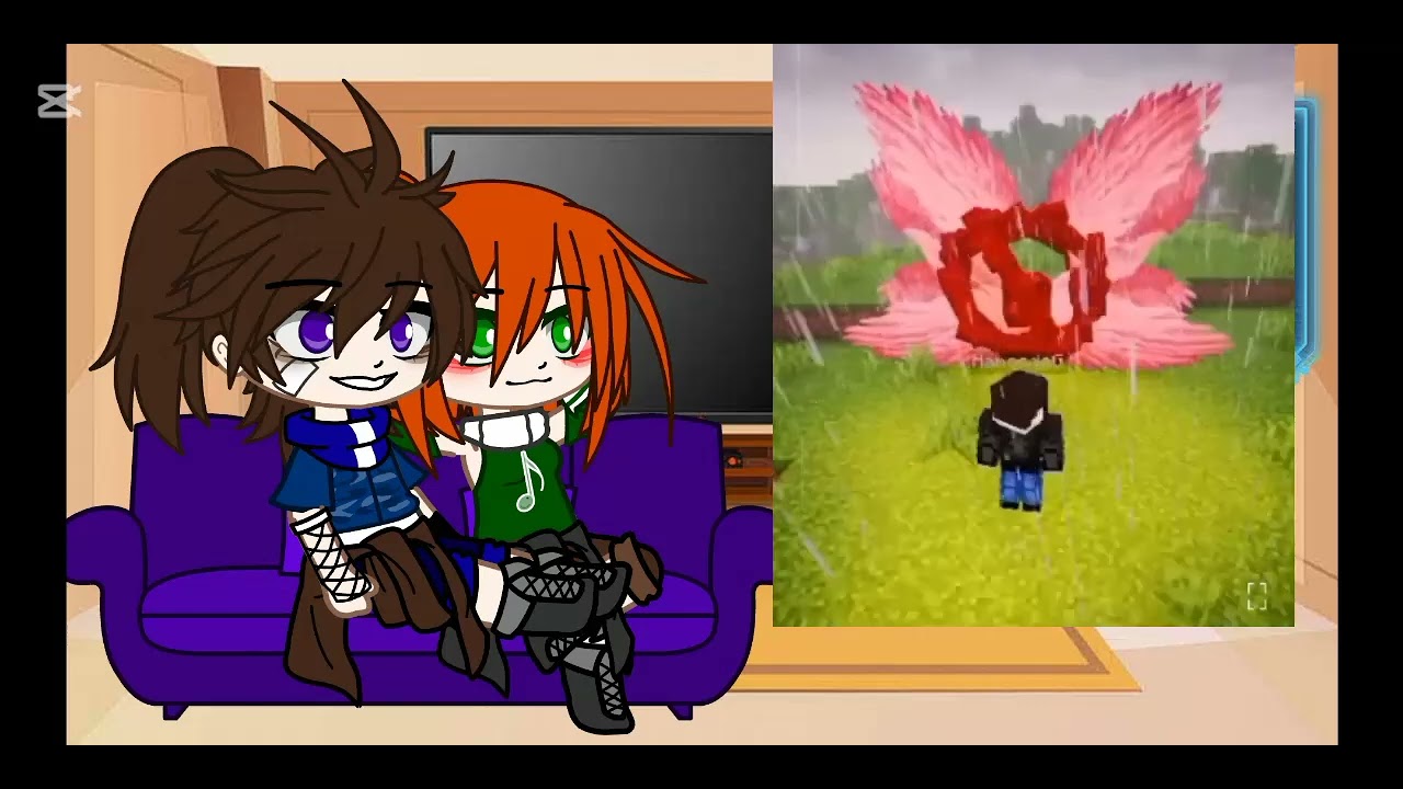 [🙀]Steve and alex react to HamoodeG 😁||Gacha Video 