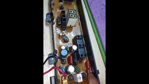 SAMSUNG Washing Machine PCB Board, Start Button Problem... Before