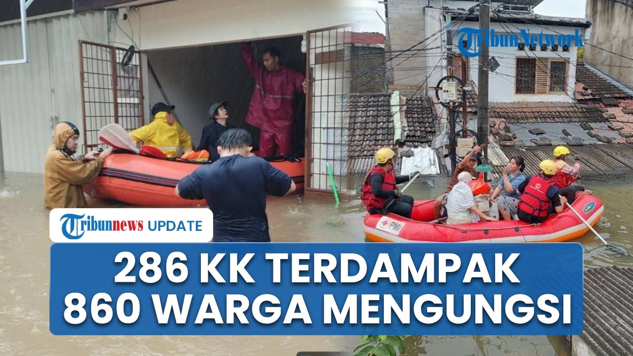 Ketua RW 08 Klaim Banjir 5 Meter di Perumahan Periuk Damai Terparah, 860 Warga Terpaksa Mengungsi