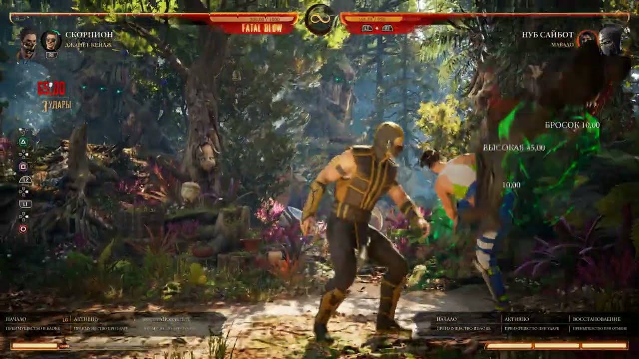 mk1 scorpion/janet cage 95% reset combo