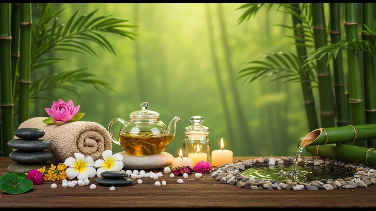 Deep Meditation Music 🧘‍♀️ Soft Piano & Water | Inner Peace, Zen, Yoga & Anxiety