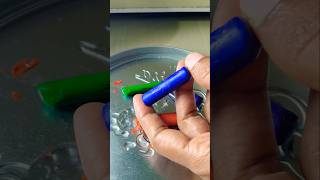 crayon carving 💙 #asmrcommunity #carving #crayon #satisfying #odlysatisfying #relaxingshorts