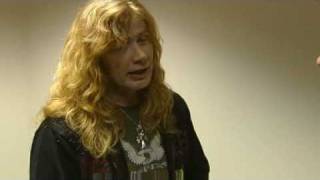 Dave Mustaine explains new song title and new album Net Worth