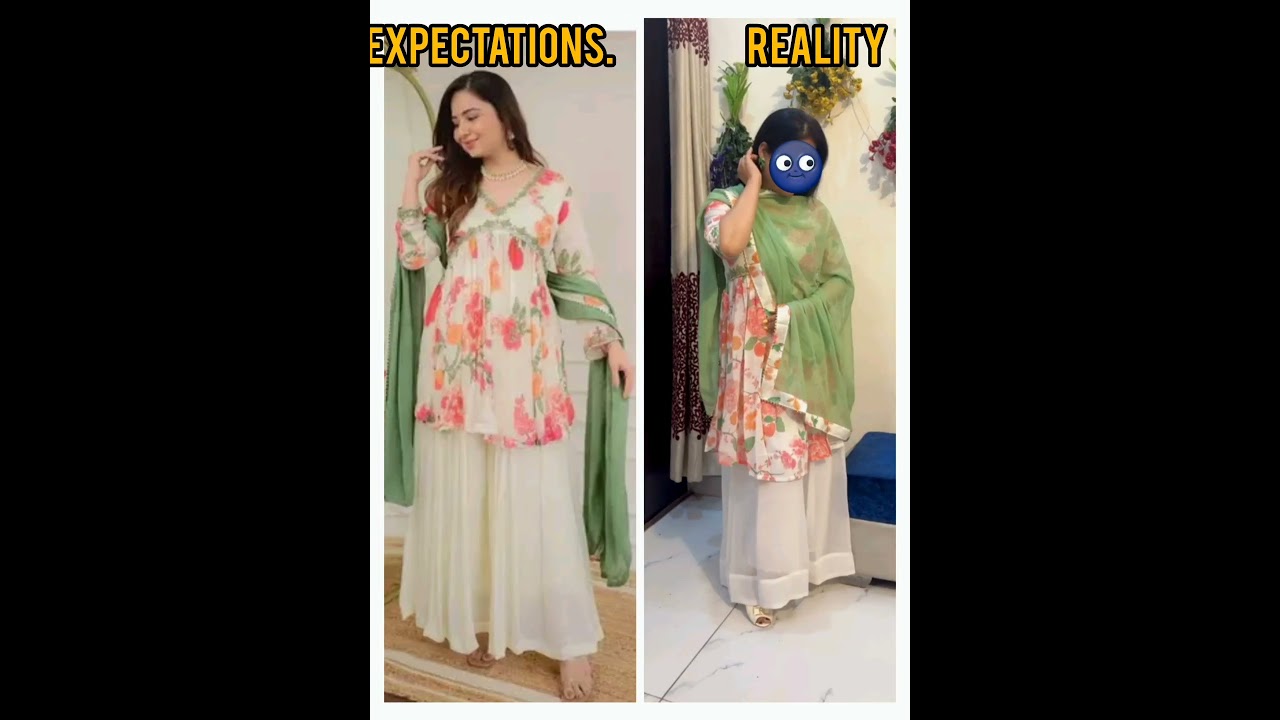 online shopping expectations vs reality 😂 