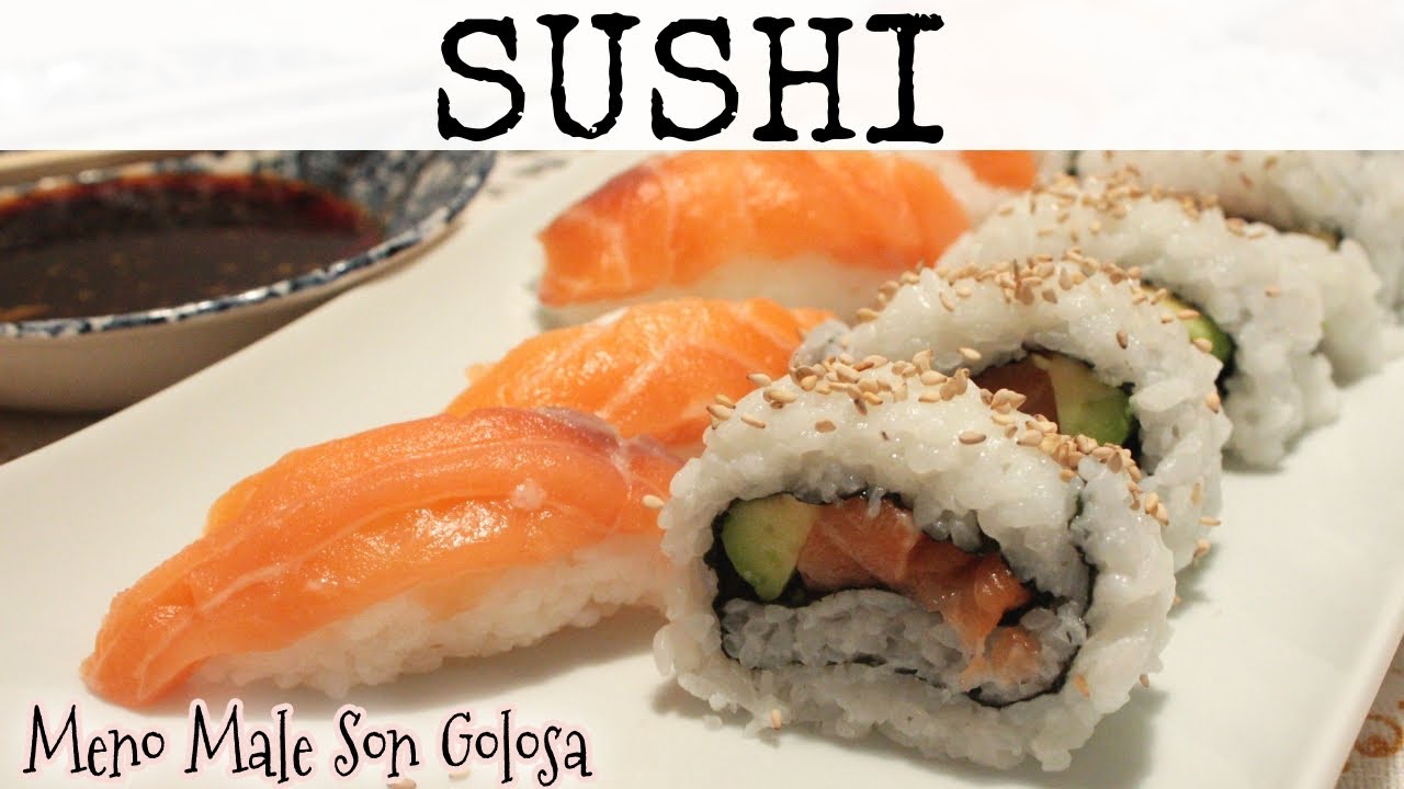 Come fare il Sushi a casa: Nigiri e Uramaki - YouTube