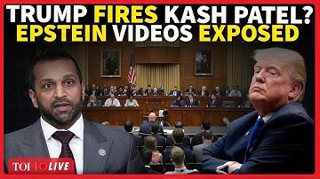 LIVE | Kash Patel SACKED? 