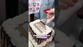 Want to know how to shut down haters? 🤷🏽‍♂️🤬 Just make a hate cake like @moderncone 🎂🤣