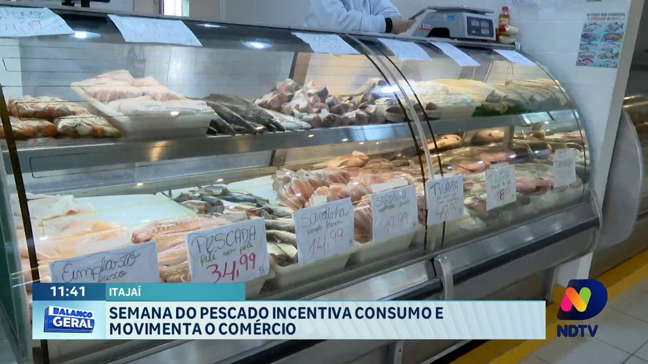 Itajaí: Semana do Pescado incentiva consumo e movimenta comércio - QTU Questões do Universo