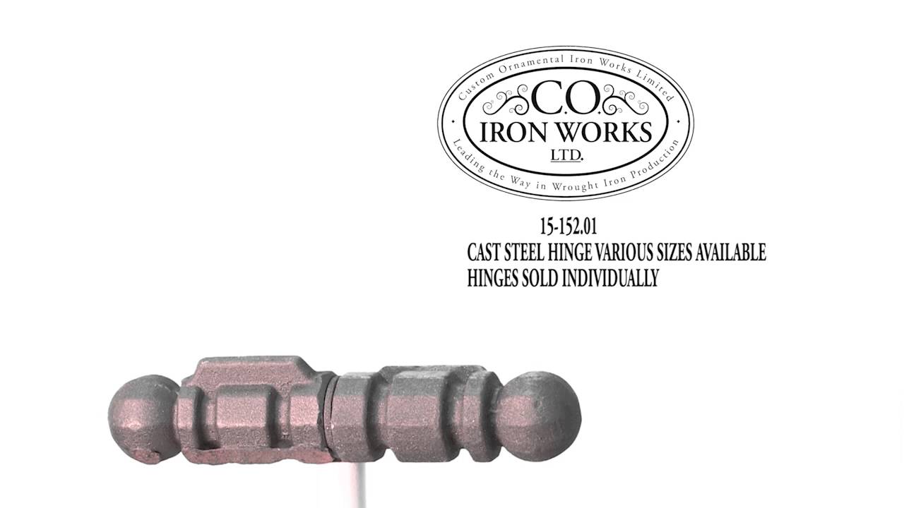 15-152.01  Custom Ornamental Iron Works