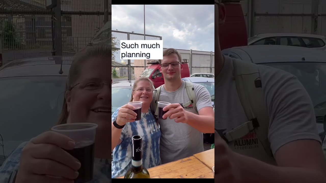 Probably The Most Awkward Red Wine Toast In World