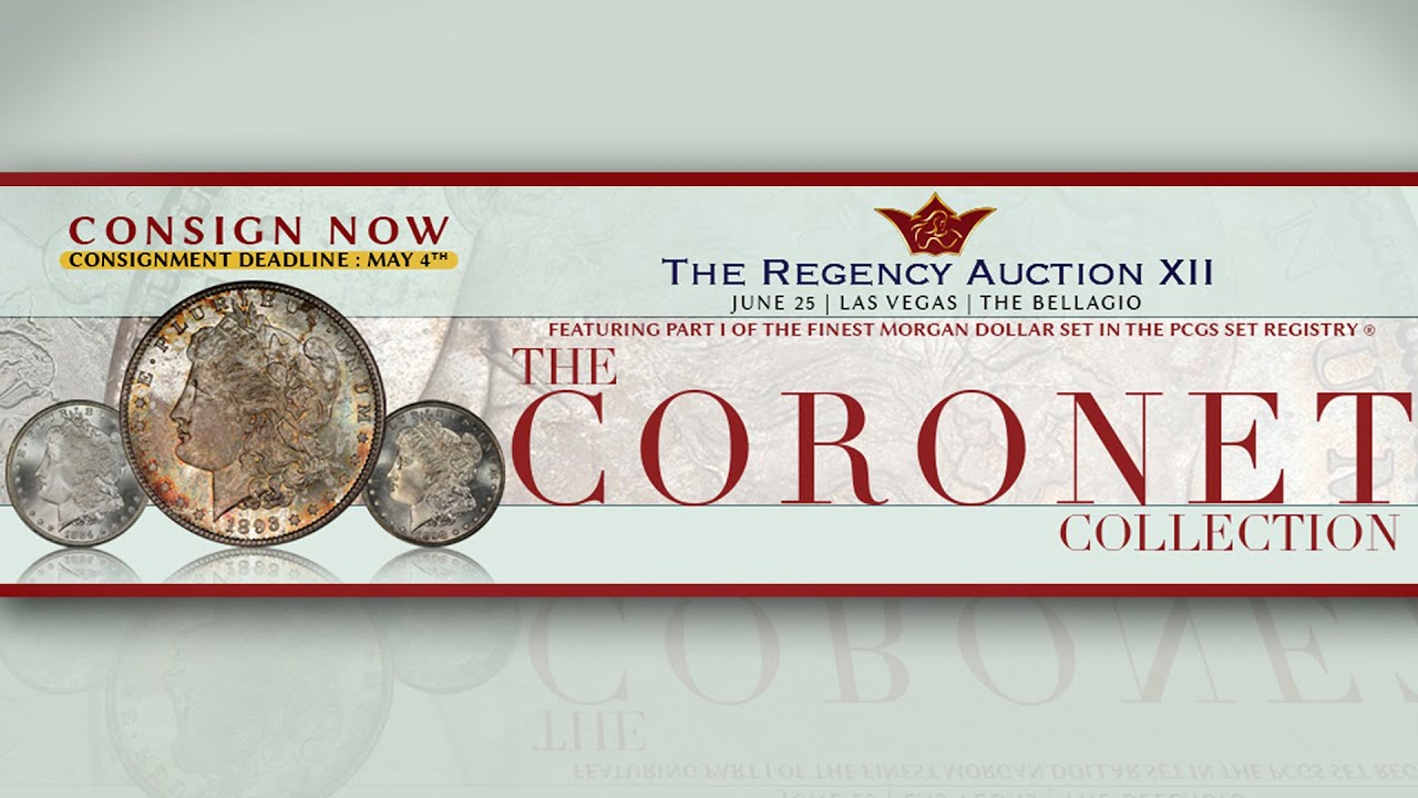 CoinWeek: Finest Known Set of PCGS Morgans to Be Offered by Legend Auctions. VIDEO; 