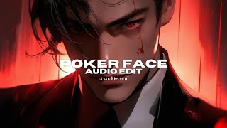 poker face - lady gaga [edit audio] Resimi