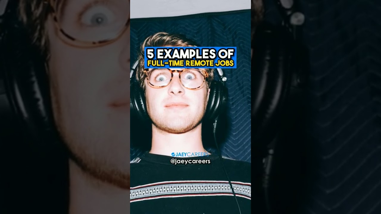 5 Examples of Full-time Remote Jobs