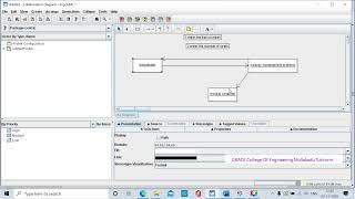Ex 6 E Ticketing,How to draw collaboration diagram in argoUML