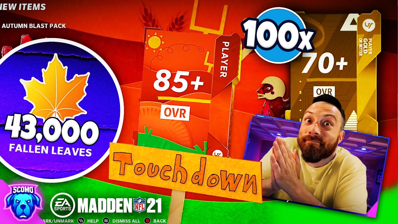 40K LEAVES IN 85+ AUTUMN BLAST REROLLS! 100 GET A GOLDS FOR LTD GRIFFIN! [MADDEN 21]