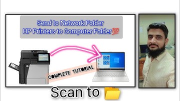 How to Scan to Folder | Send to Folder from HP Laserjet 630, 4555, 4345 Printers | Tech Video