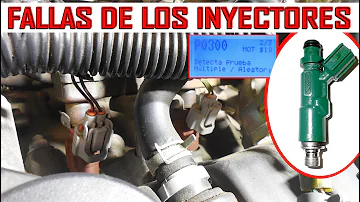 ¿Cómo puedo saber si mis inyectores de combustible están dañados?