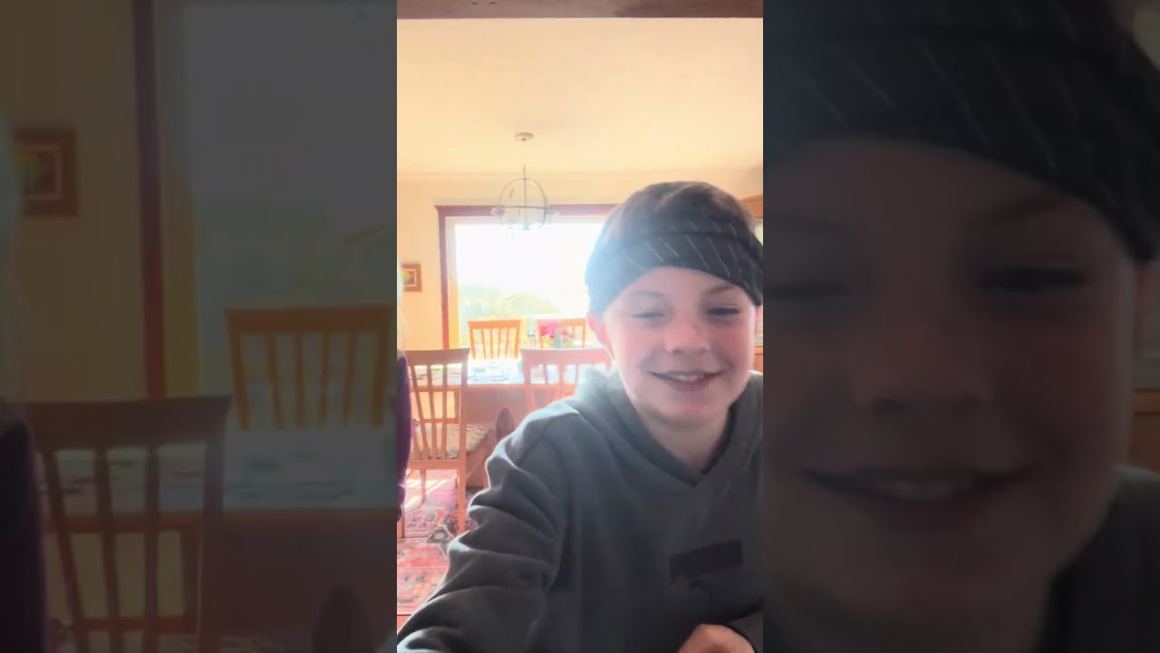 Trying weird glasses