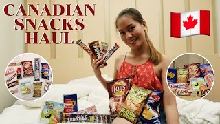 Canadian Snacks Haul Asmr