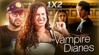 Damon is ANNOYING! The Vampire Diaries 1x2 First Time Watching!