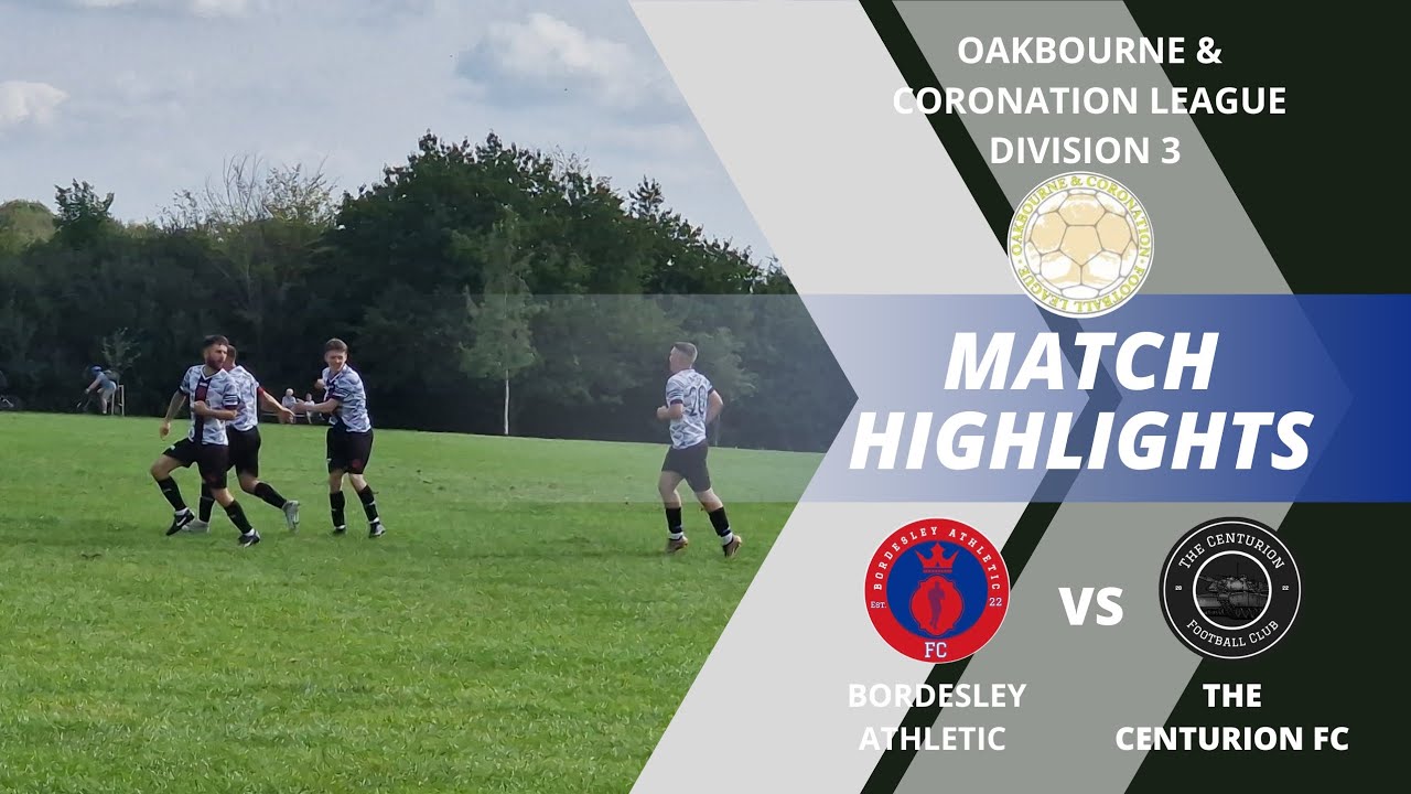 Bordesley Athletic vs The Centurion FC 03/09/2023 - YouTube