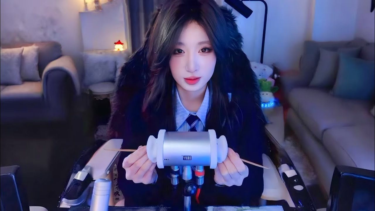 【ASMR 3dio】芒果（无人声）  清洁耳道 放松身心   搓麦 棉签掏耳