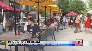 Raleigh fundraiser held for restaurant workers affected by Durham explosion