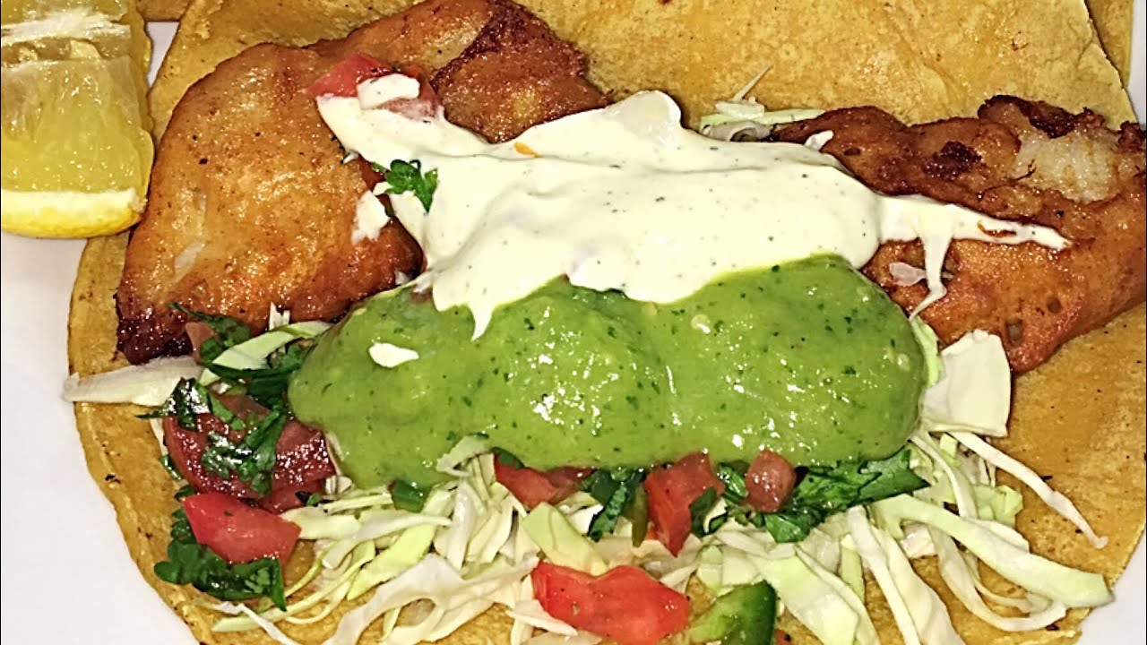 TACOS de PESCADO mariscos receta Complaciendo Paladares YouTube