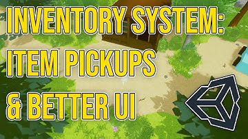 Adding an ITEM PICKUP System and INVENTORY UI to my Indie Game- Unity Devlog #6