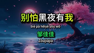 别怕黑夜有我(Bie Pa Hei Ye You Wo) -邹佳佳(Zou Jia Jia) Chinese Pinyin lyrics video