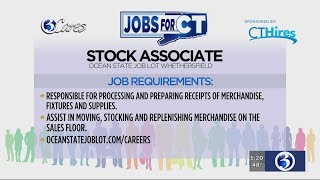 Jobs for CT: Stock Associate