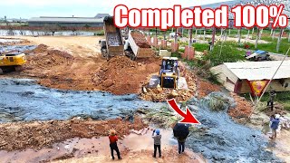 Ep31| Great Job! Completed 100% Success In Project BY Team Truck &amp; Bulldozer Process Job Landfilling