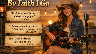Sara - By Faith I Go-Anthemic, Atmospheric pads, Dotted-eighth delay electric guitar, amor Je