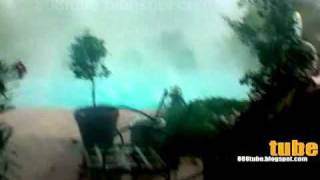 Raging Hail Storm vs  Swimming Pool