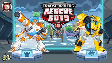Transformers Rescue Bots: Disaster Dash Hero Run #227 | COLLECT Energon and become a giant DinoBot!!