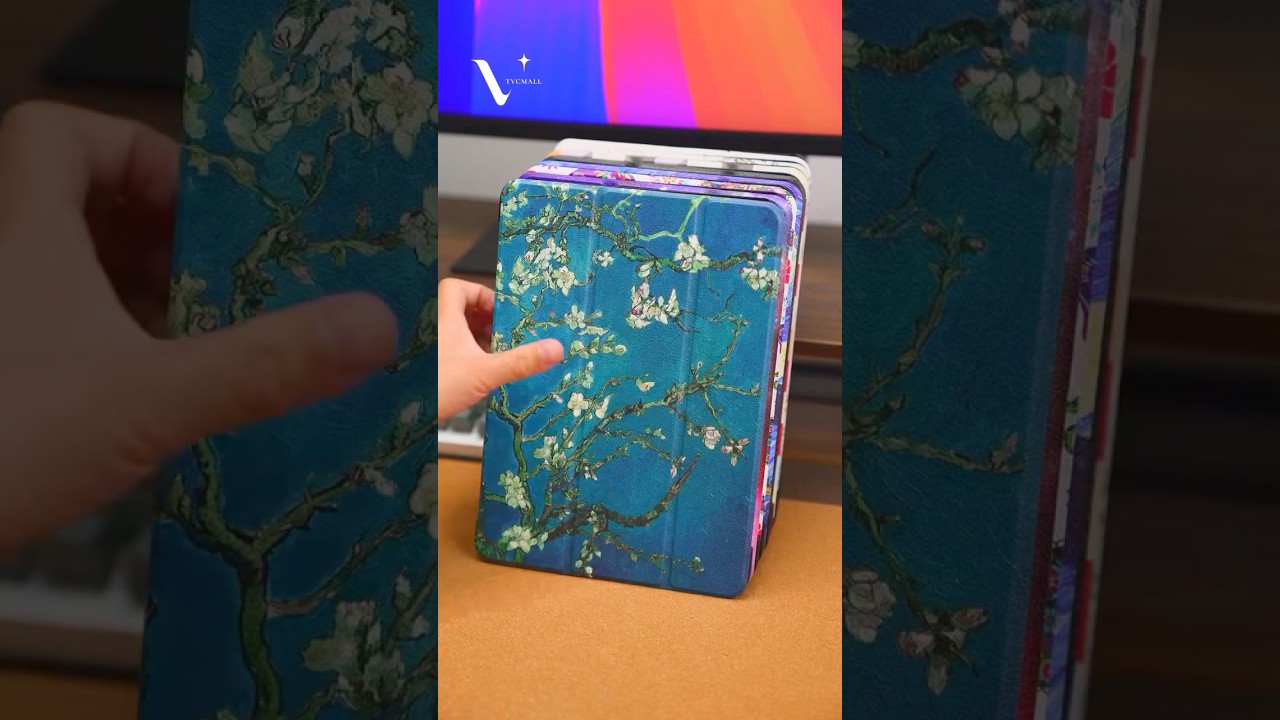 Pattern Printing PU Leather Tri-Fold Stand Shell Cover for iPad Air 11 2025 2024, for More Tablets