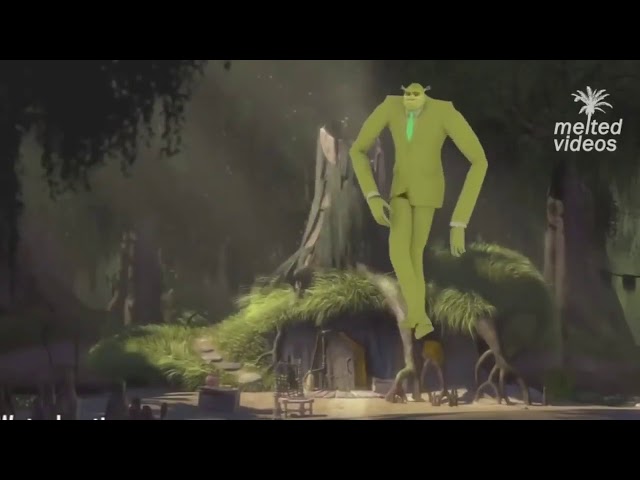 Shrek dançando ao som de grande família_哔哩哔哩_bilibili