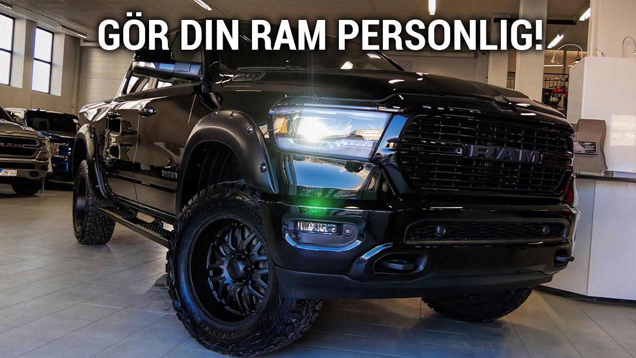 Provkör nya Dodge Ram Trucks | Exclusive Cars | Vägskatt 2439:- /år