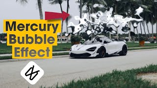 Mercury bubble effect tutorial - trend edit for car