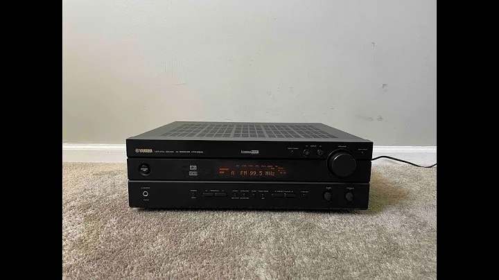 How to Factory Reset Yamaha HTR-5540 5.1 Home Theater Surround Receiver