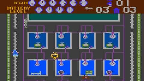 Atari 8bit game - Electrician - Final