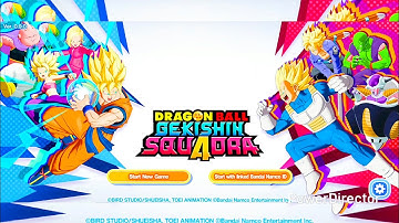 DRAGON BALL GEKISHIN SQUADRA Gameplay Walkthrough Part 1 (Android, iOS)