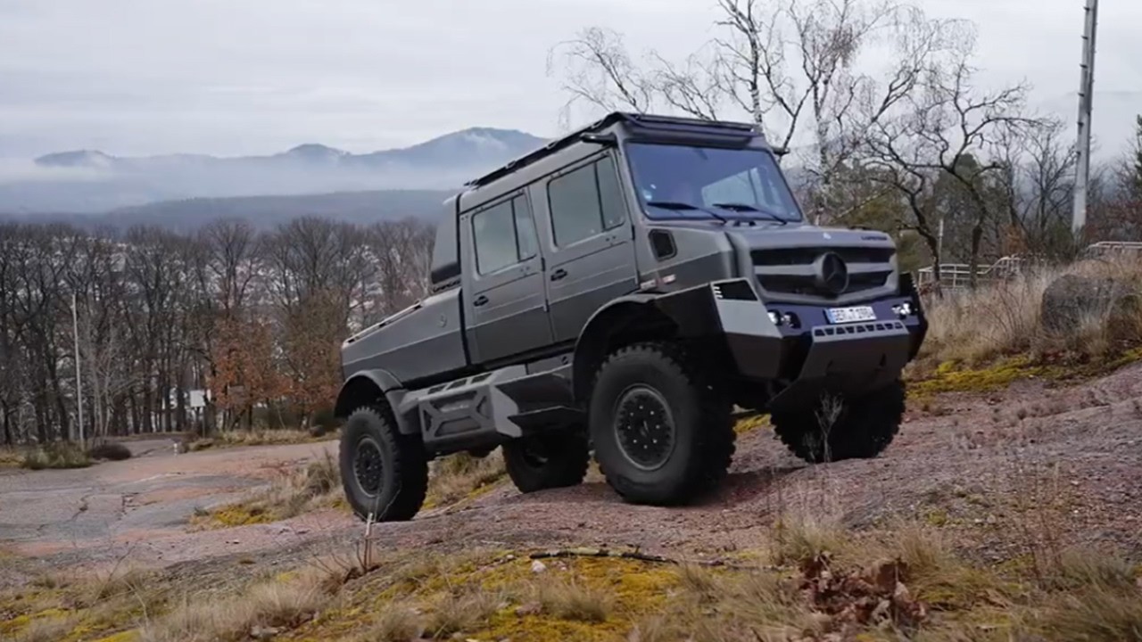 2026 New Mercedes-Benz Unimog Luxury - Driving, Exterior, Interior