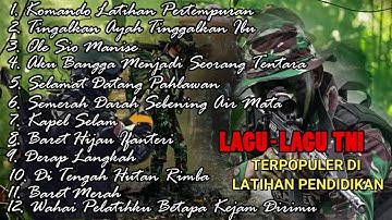 TERPOPULER LAGU LAGU TNI DI KAWAH CANDRADIMUKA PENDIDIKAN TNI