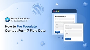 How to Prepopulate Contact Form 7 Field Data