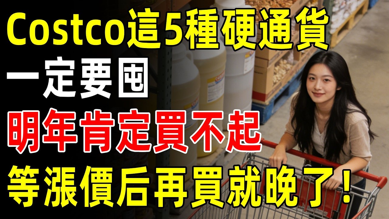 2026物價又要漲？Costco這5種“硬通貨”如果不囤，明年肯定買不起！最後一樣保質期10年！#costco #好市多 #生活 #購物 #超市 #2026